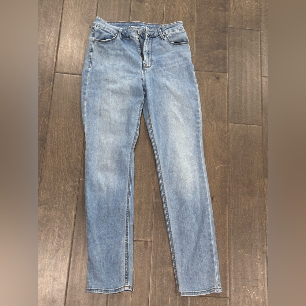 Women's high rise straight leg Old Navy Blue Jeans